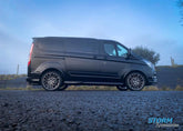 Ford Transit Custom 2012 - 2024 - Stx Internal Wind Deflectors - W107 - 2pcs - Clip On - Dark Smoke